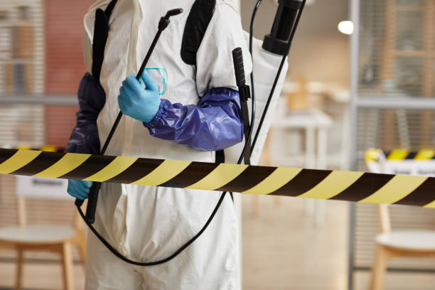 Professional Infectious Disease Decontamination technician working in South Carver, MA